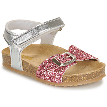 Schuhe Mädchen Sandalen / Sandaletten GBB KLOTILDE Silbern