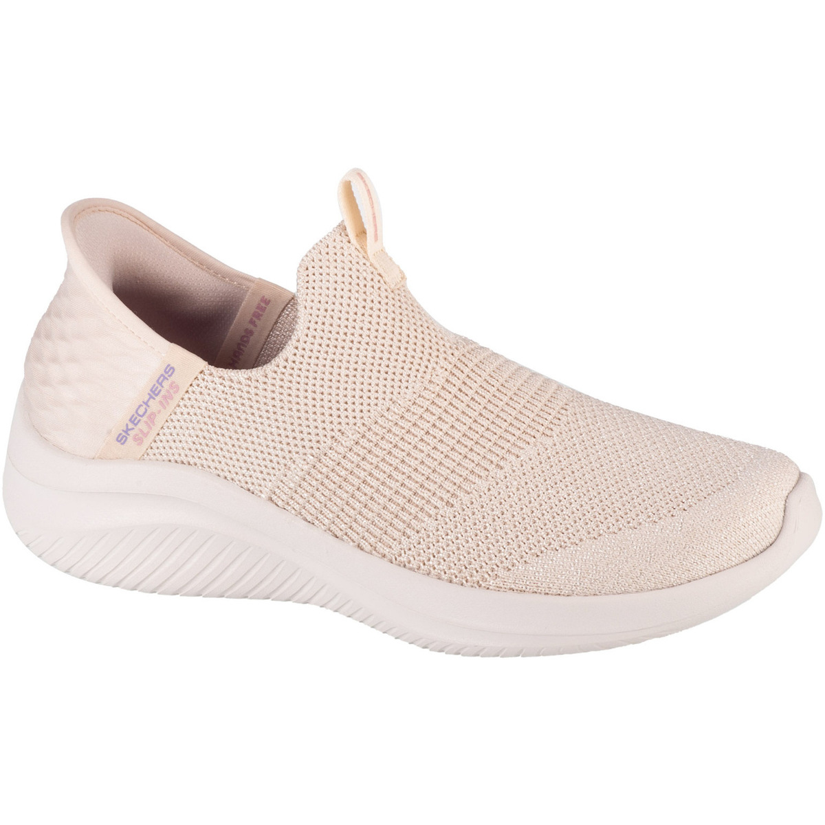 Schuhe Damen Sneaker Low Skechers Slip-Ins Ultra Flex 3.0 Smooth Step Beige