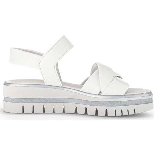 Schuhe Damen Sandalen / Sandaletten Gabor 24.622.21 Weiss