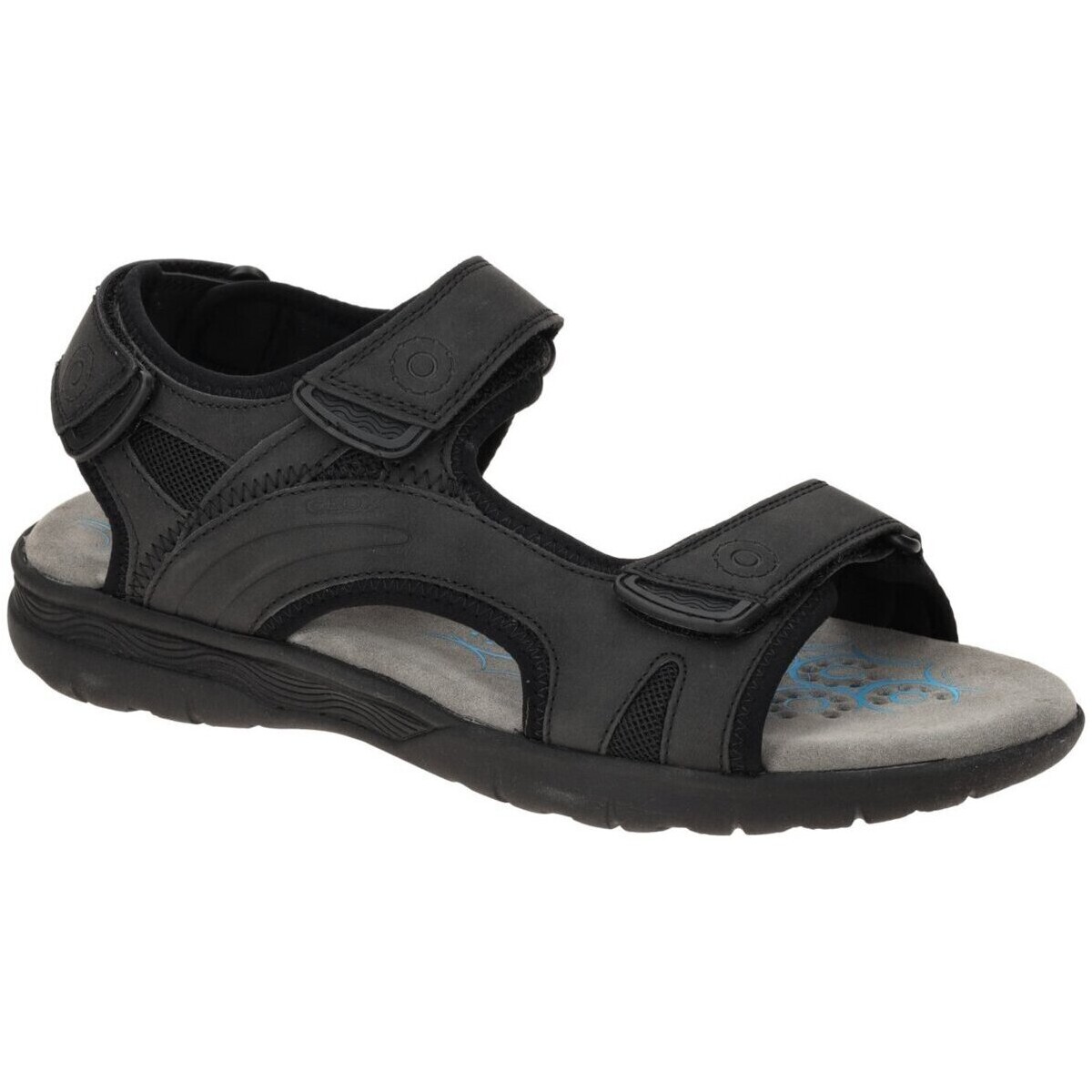 Schuhe Herren Wanderschuhe Geox Offene Spherica EC5 Sandale U25ELA U25ELA 0BC14C9999 Schwarz