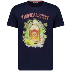 Kleidung Herren T-Shirts Deeluxe SPIRIT Blau