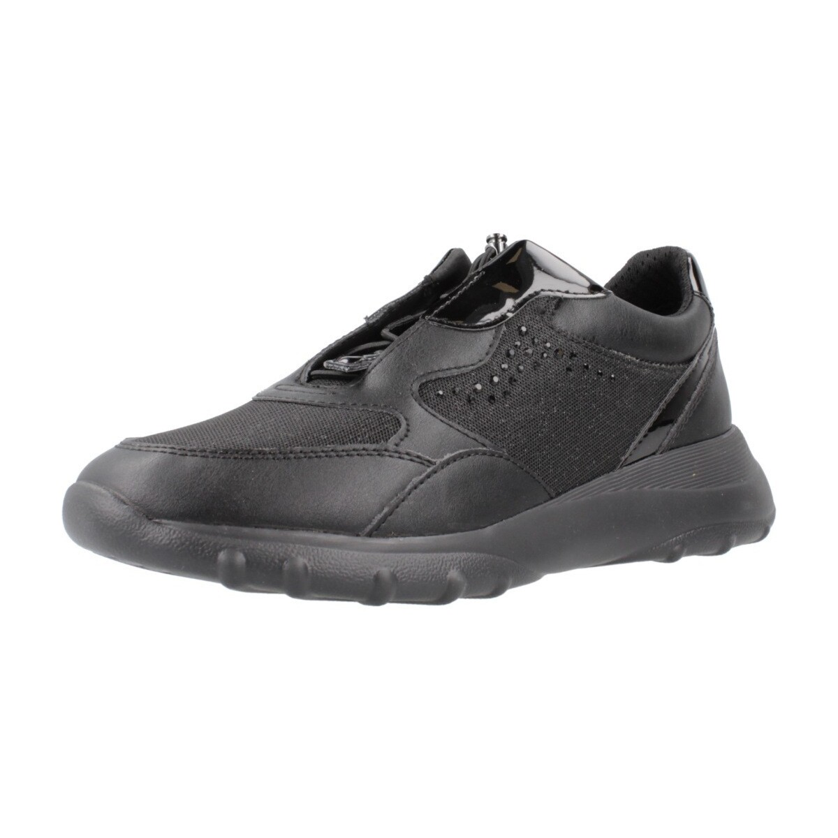 Schuhe Damen Sneaker Geox D ALLENIEE Schwarz