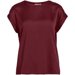 Kleidung Damen T-Shirts & Poloshirts Vila  Rot