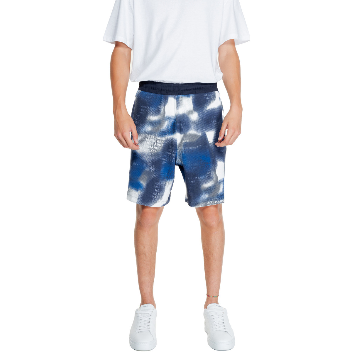 Kleidung Herren Shorts / Bermudas EAX 3DZSLC ZJ86Z Blau