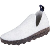 Schuhe Damen Hausschuhe Asportuguesas City L P018003037 offwhite Tweet Felt P018003037 Weiss