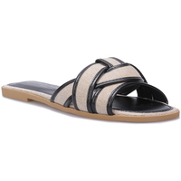 Schuhe Damen Zehensandalen La Modeuse 72564_P170481 Schwarz