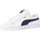 Schuhe Herren Sneaker Low Puma Basket Klassische Leder-Sneaker Weiss