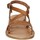 Schuhe Damen Sandalen / Sandaletten Gianluca - L'artigiano Del Cuoio 531 D CUOIO CUOIO Braun