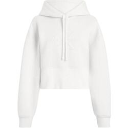 Kleidung Damen Sweatshirts Calvin Klein Jeans  Weiss