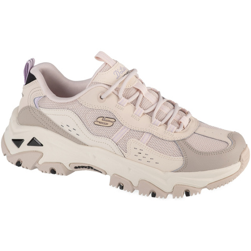 Schuhe Damen Fitness / Training Skechers D'Lites Hiker Beige