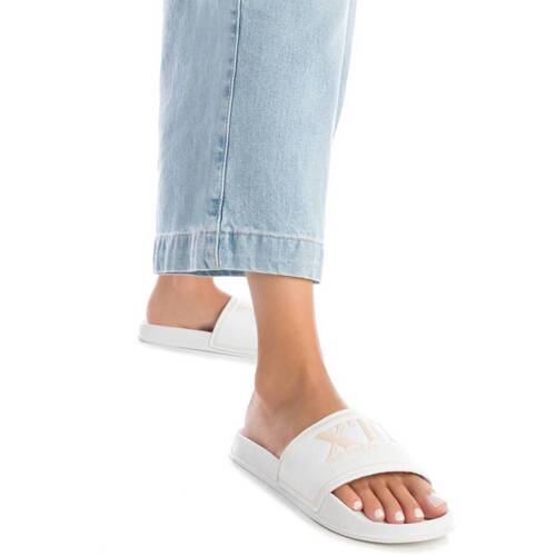 Schuhe Damen Pantoletten Xti 14287003 Weiss
