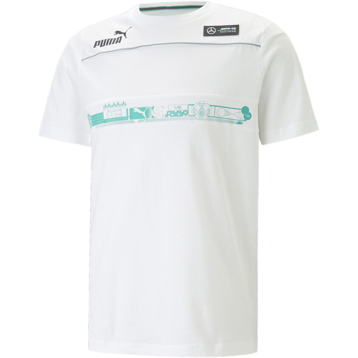 Kleidung Herren T-Shirts & Poloshirts Puma 538450-03 Weiss