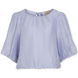 Kleidung Damen Tops / Blusen Vila Top Lyra 2/4 - Aleutian Blau