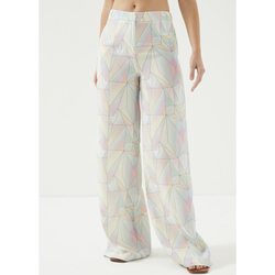 Kleidung Damen Hosen Just Like You Geometrisch gemusterte Palazzo-Hose Multicolor