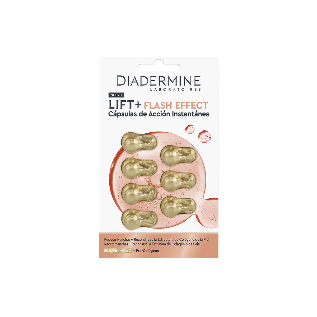 Beauty Damen Anti-Aging & Anti-Falten Produkte Diadermine Lift + Flash Effect Vitamin C + Pro-colagen Kapseln 7 Stck 