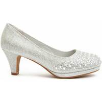 Schuhe Damen Pumps Montevita 92386 Silbern