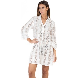 Kleidung Damen Kurze Kleider Isla Bonita By Sigris Kurzes Kleid Weiss