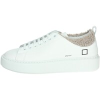 Schuhe Damen Sneaker High Date W391-SF-TC-HB Weiss