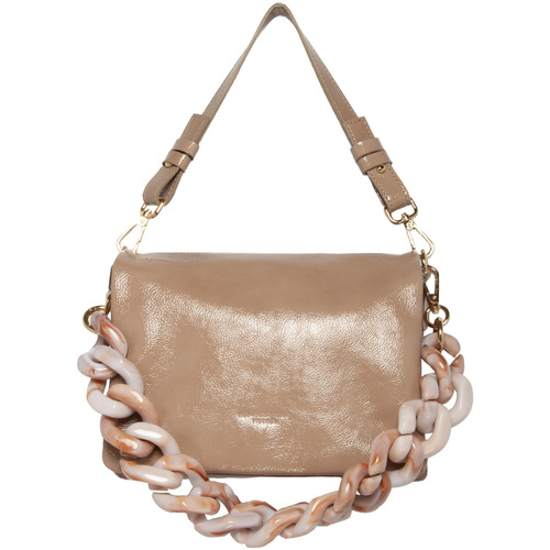 Taschen Damen Schultertaschen My Best Bags 6121 JASMINE Beige
