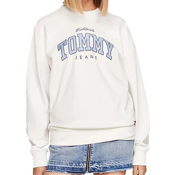 Kleidung Damen Sweatshirts Tommy Hilfiger DW0DW17339 Weiss