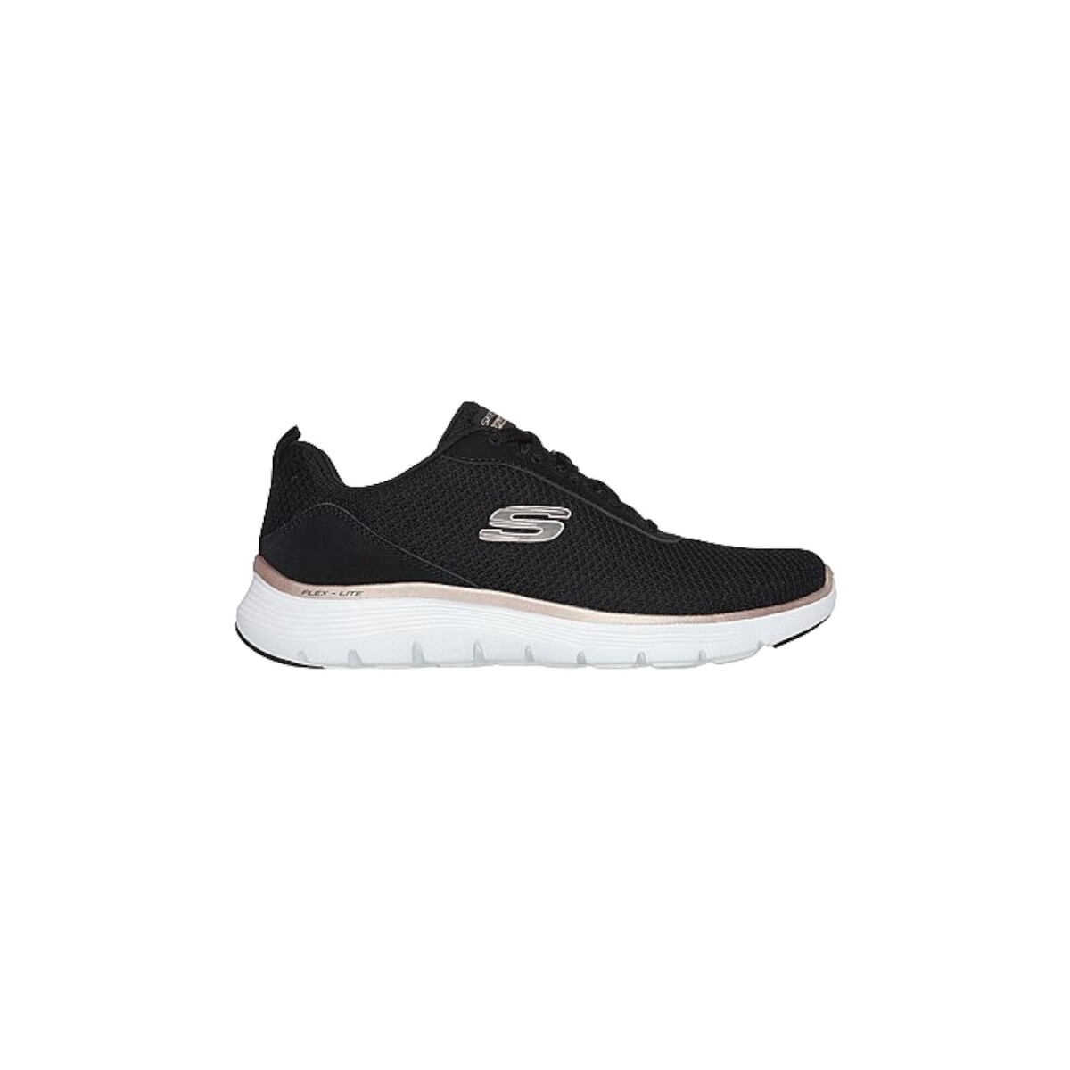 Schuhe Damen Sneaker Skechers FLEX APPEAL 5.0 Schwarz