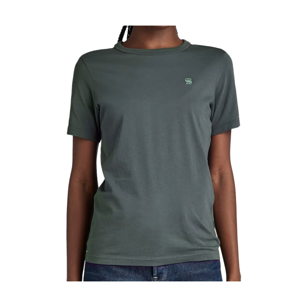 Kleidung Damen T-Shirts & Poloshirts G-Star Raw D23793-4107 Grün