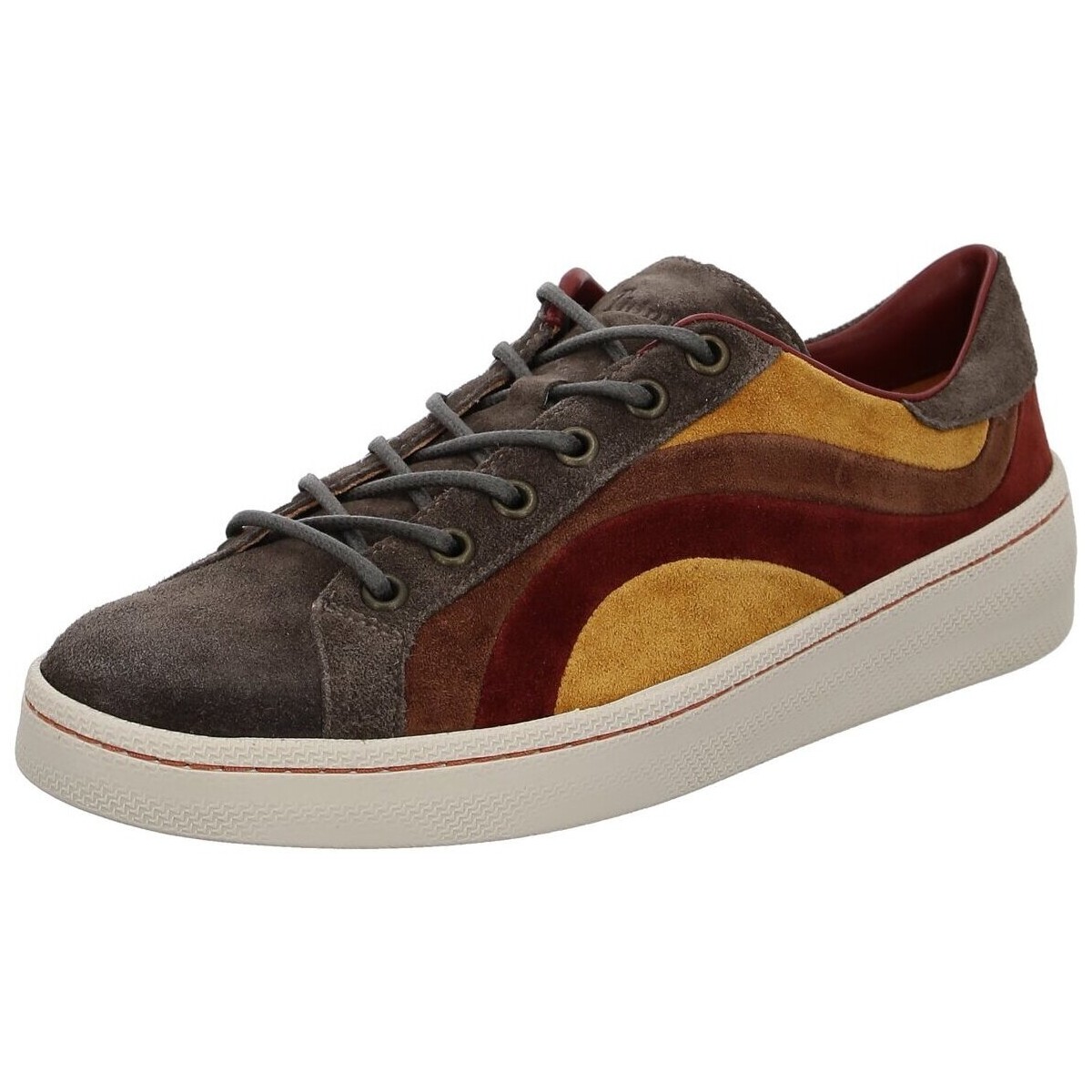 Schuhe Damen Derby-Schuhe & Richelieu Think Schnuerschuhe Kumi Sneaker pepper kombi 3-000985-2000 Grau