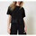 Kleidung Damen 3/4 & 7/8 Jeans Twin Set T-SHIRT CROPPED CON PIZZO MACRAME Art. 242TP2510 