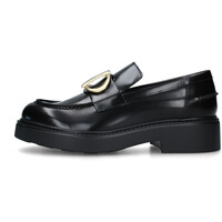 Schuhe Damen Slipper Anita 7714 Schwarz