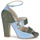 Schuhe Damen Sandalen / Sandaletten John Galliano A54250 Blau / Grün