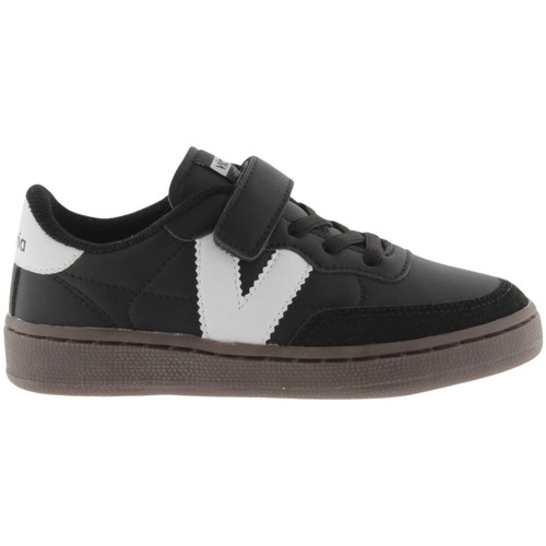 Schuhe Kinder Sneaker Victoria Baskets effet peau enfant  Oslo Schwarz