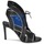 Schuhe Damen Sandalen / Sandaletten Roberto Cavalli XPS254-PZ448 Schwarz / Blau