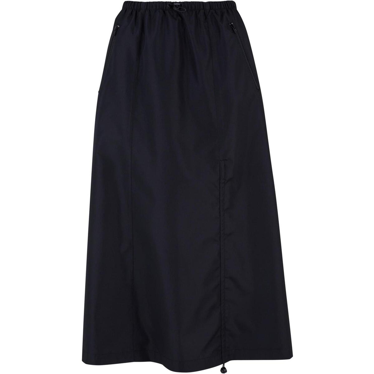 Kleidung Damen Röcke Urban Classics Jupe mi-longue femme  Parachute Schwarz