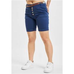 Kleidung Damen Shorts / Bermudas Def Short femme Blau