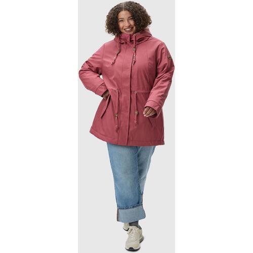 Kleidung Damen Mäntel Ragwear Wintermantel Monadis Rainy II Intl. Rosa