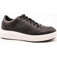 Schuhe Damen Sneaker Geox  Schwarz