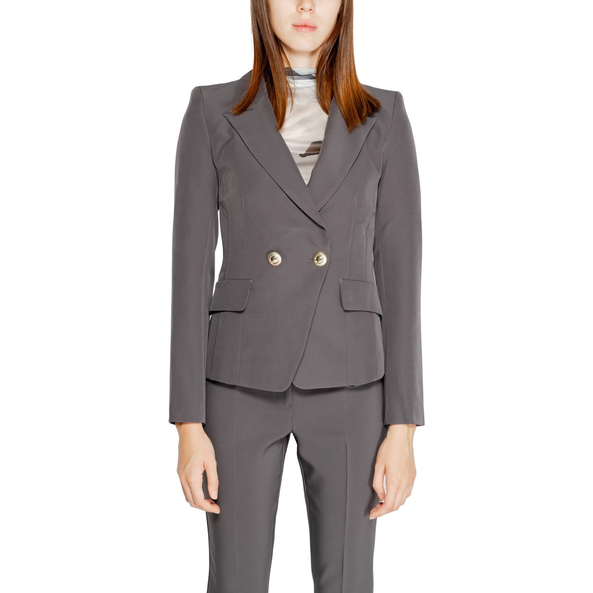 Kleidung Damen Jacken / Blazers Rinascimento CFC0119983003 Grau