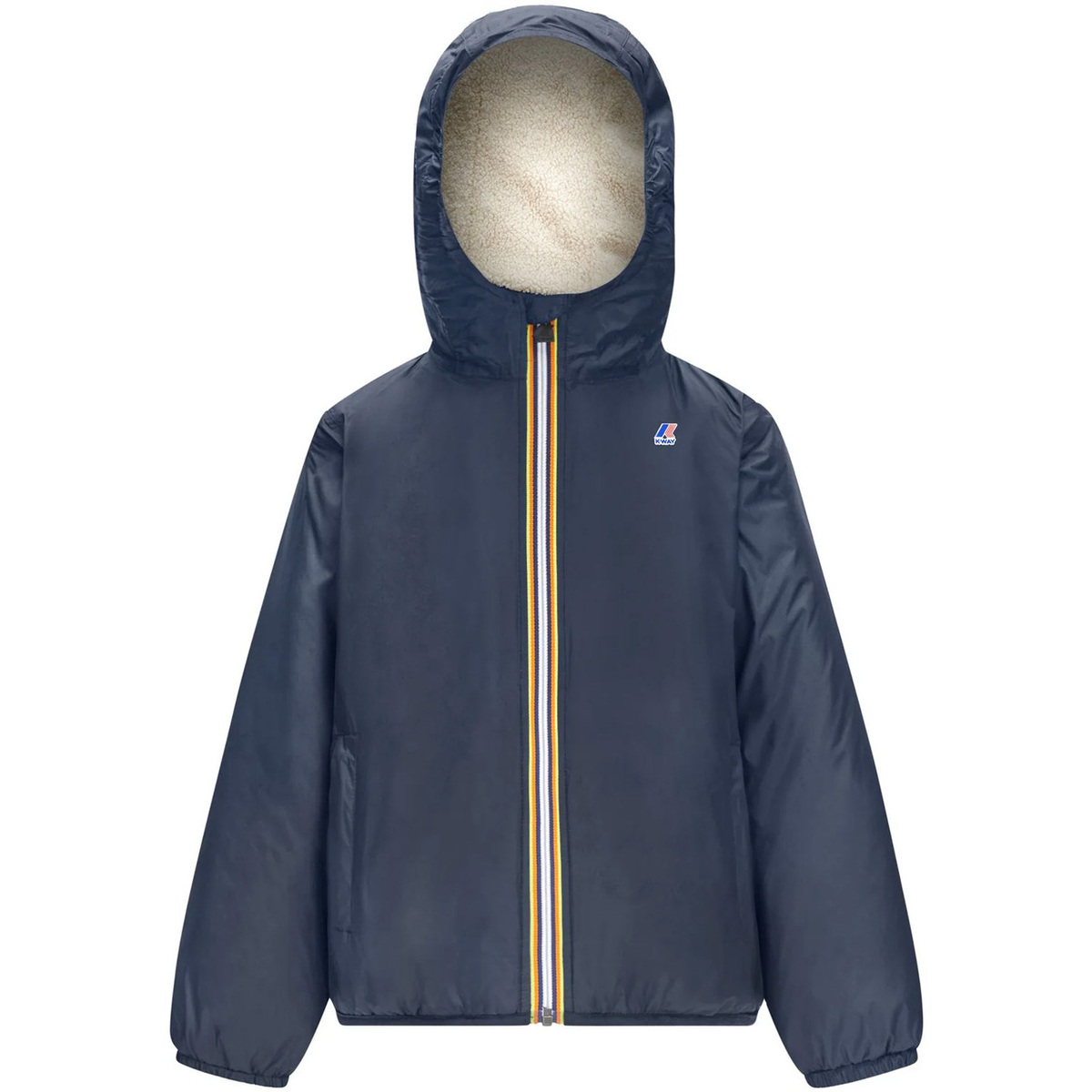 Kleidung Kinder Jacken K-Way  Blau