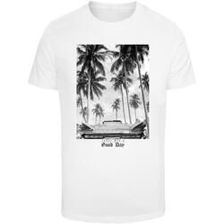 Kleidung Herren T-Shirts Mister Tee T-shirt  Today Was A Good Day Weiss
