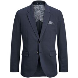 Kleidung Herren Jacken Jack & Jones 12260387 PRESTON-NAVY BLAZER Blau