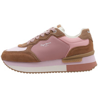 Schuhe Damen Sneaker Low Pepe jeans RUSPER MANIA Rosa