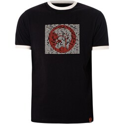 Kleidung Herren T-Shirts Trojan T-Shirt mit Künstlerlogo Schwarz