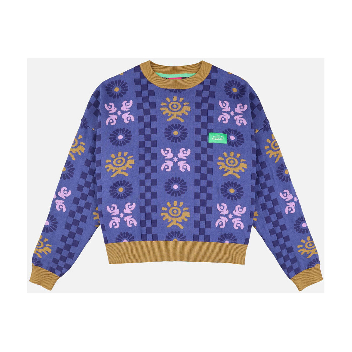 Kleidung Damen Pullover Oxbow Pull PACIFIC Blau