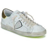 Schuhe Herren Sneaker Low Philippe Model PRSX LOW MAN Weiss / Kaki