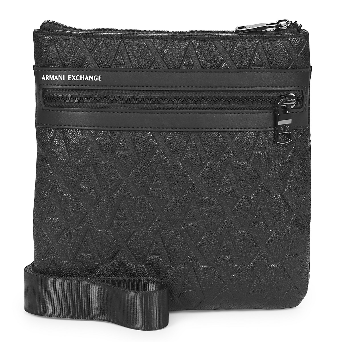 Taschen Herren Geldtasche / Handtasche Armani Exchange LIAM FLAT CROSSBODY Schwarz