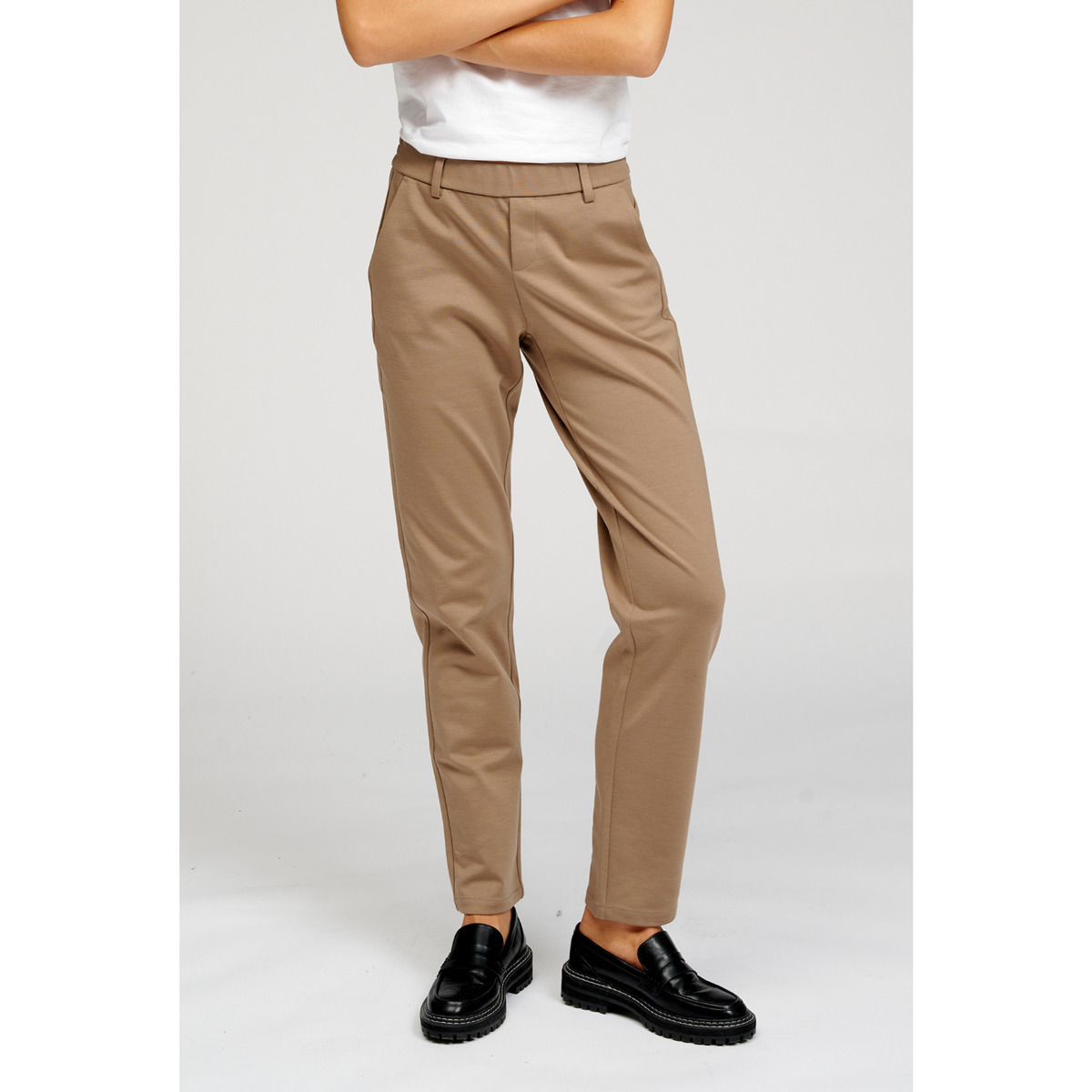 Kleidung Damen Chinohosen Teeshoppen Performance Beige