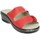 Schuhe Damen Pantoletten Novaflex MARTIS Rot
