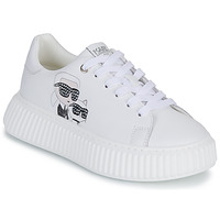Schuhe Mädchen Sneaker Low Karl Lagerfeld Z30371 Weiss