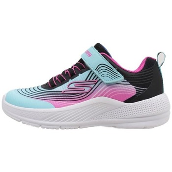 Schuhe Mädchen Sneaker Low Skechers MICROSPEC ADVANCE Blau