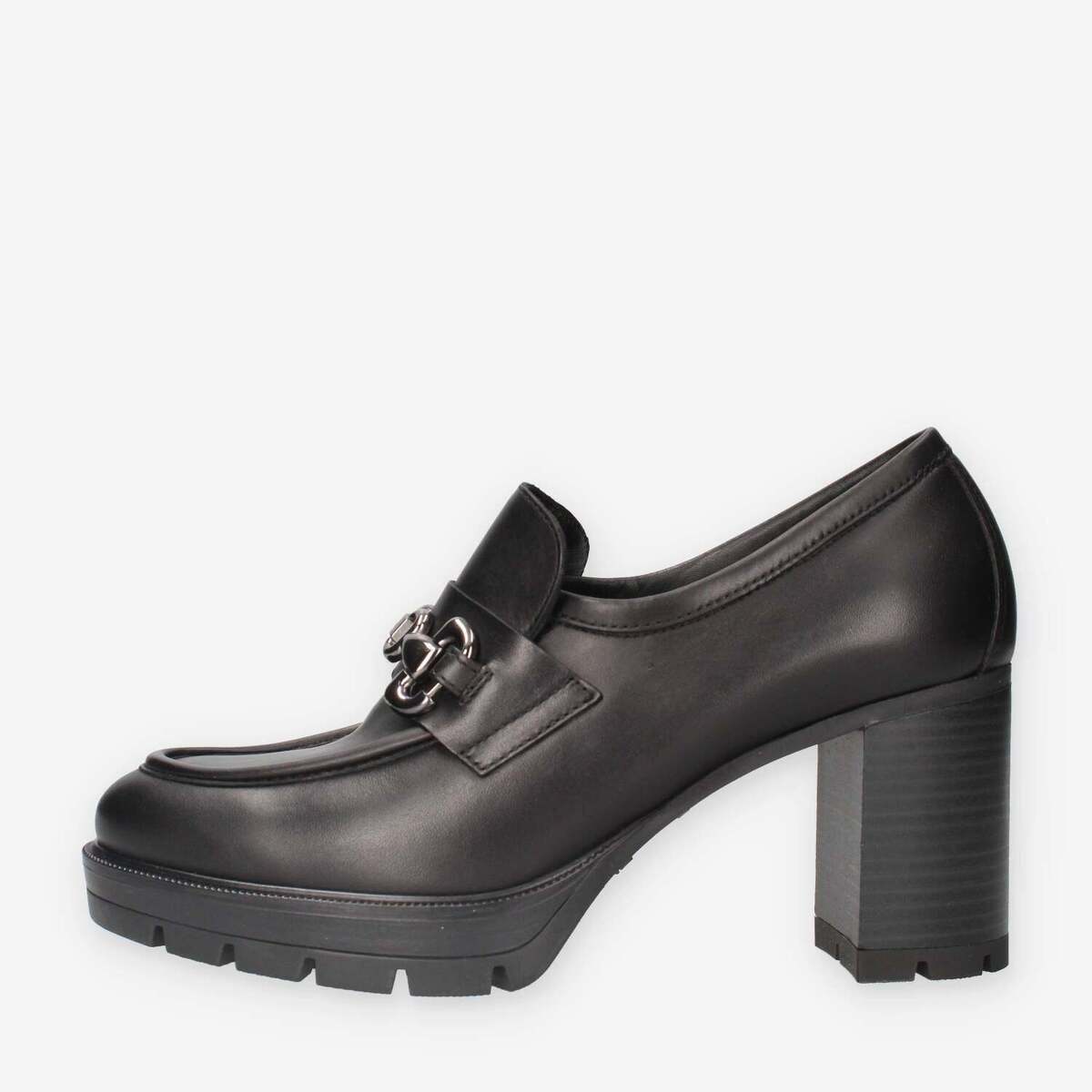 Schuhe Damen Slipper NeroGiardini I411432D-100 Schwarz